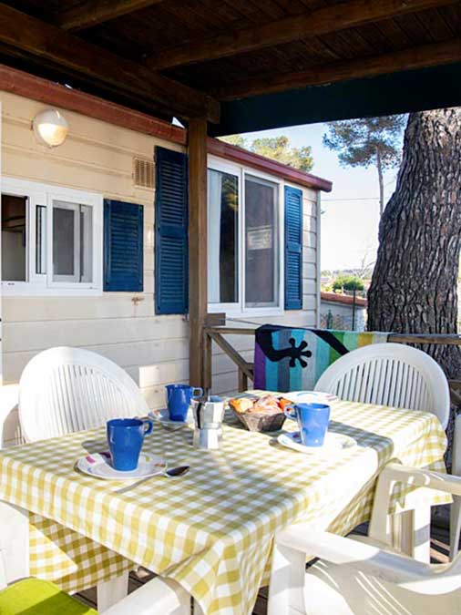 CASE MOBILI PINETA - 4 POSTI - MARE